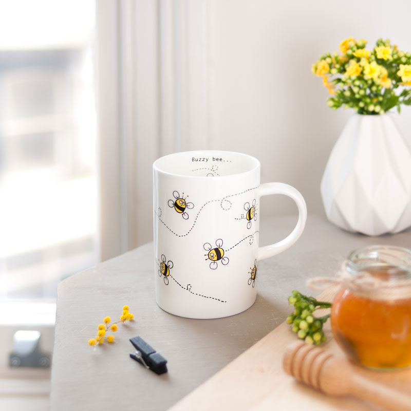 Buzzy bee mug