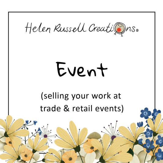 Event, selling your work at trade and retail events