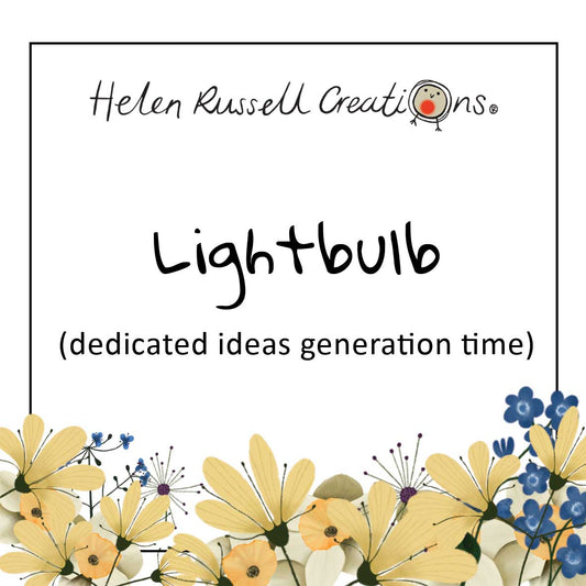 Lightbulb, dedicated ideas generation time