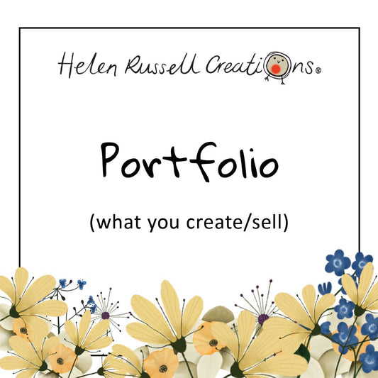 Portfolio, what you create and sell