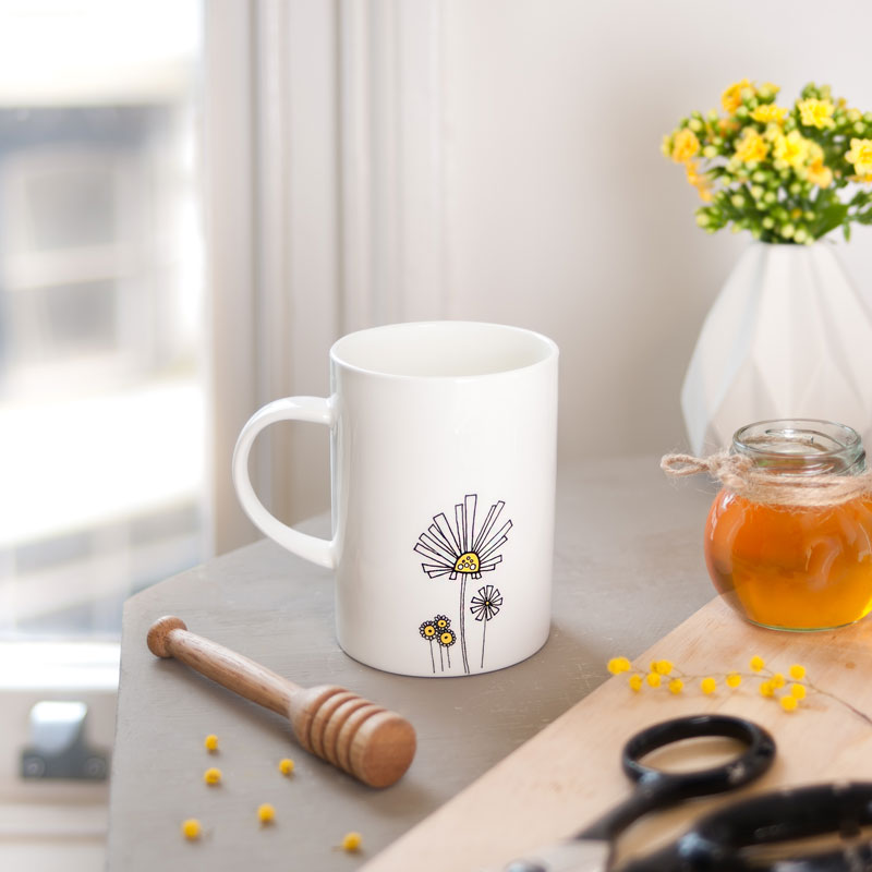 Sunflower mug